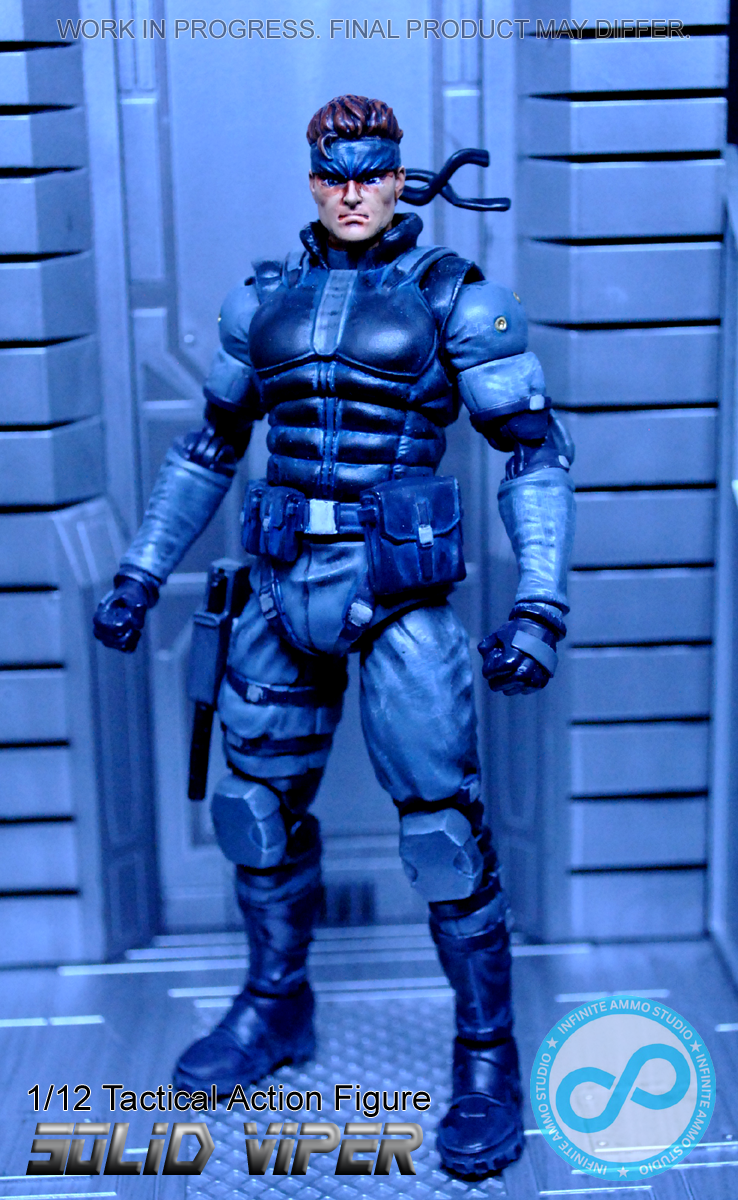 Solid Viper 1/12 Action Figure - Image 2