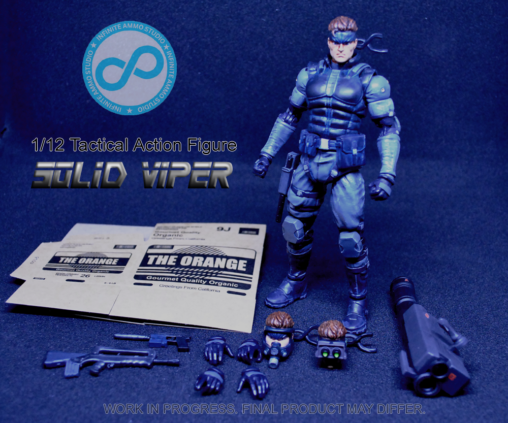 Solid Viper 1/12 Action Figure